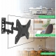TV Wandhalterung Schwenkbar Neigbar Ausziehbar Fernseher Halterung für LED LCD Plasma Flachbildschirme Fernseher 13“-42“ W1232